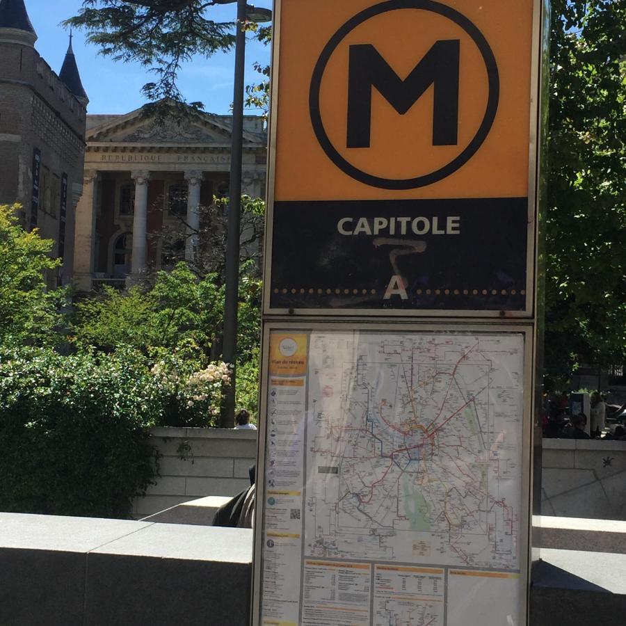 Appartement Toulouse Plein Centre-Jusqu'A 4 Personnes-Parking Et Petit Dejeuner Inclus ภายนอก รูปภาพ